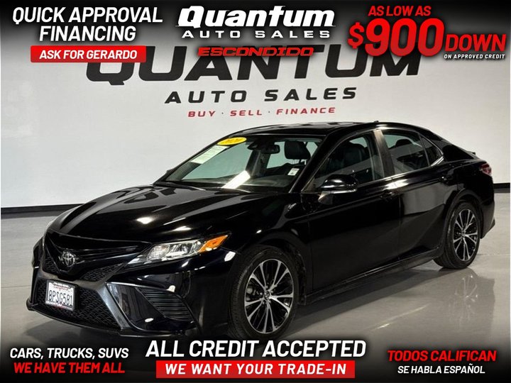 2020 TOYOTA CAMRY for sale in ESCONDIDO