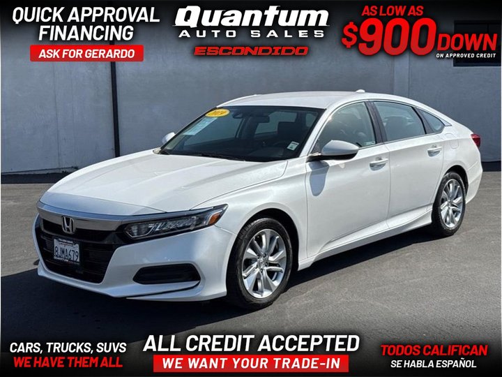 2019 HONDA ACCORD for sale in ESCONDIDO