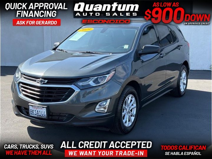 2019 CHEVROLET EQUINOX for sale in ESCONDIDO