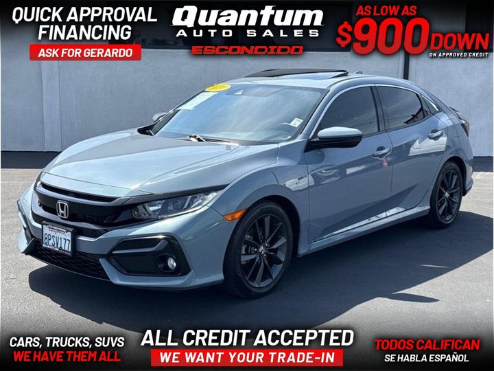 2020 HONDA CIVIC for sale in ESCONDIDO