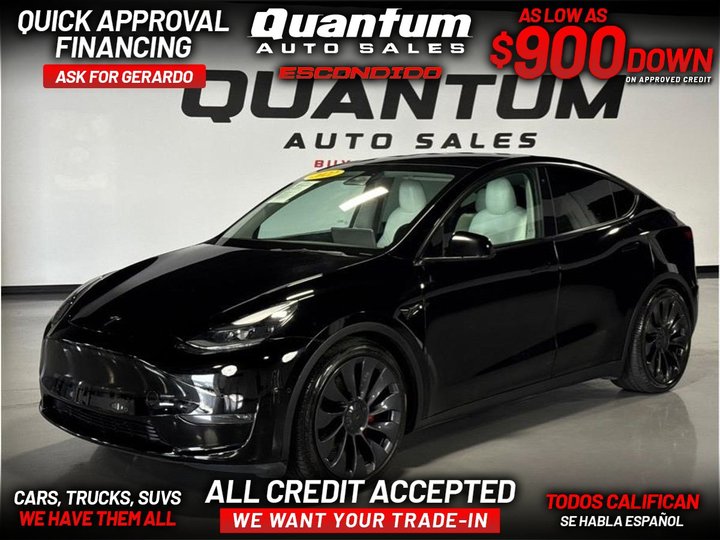 2022 TESLA MODEL Y for sale in ESCONDIDO