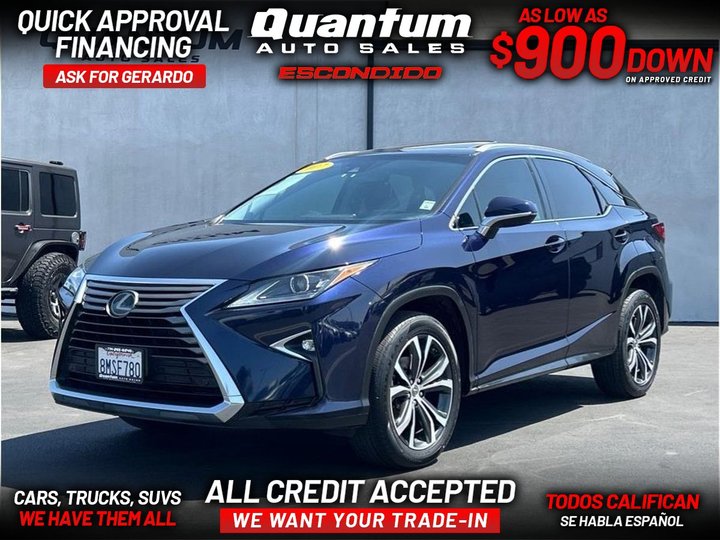 2017 LEXUS RX for sale in ESCONDIDO