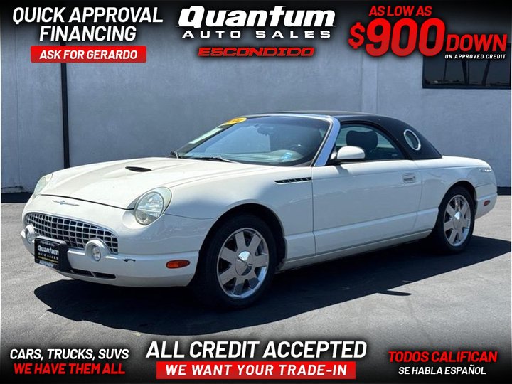 2002 FORD THUNDERBIRD for sale in ESCONDIDO