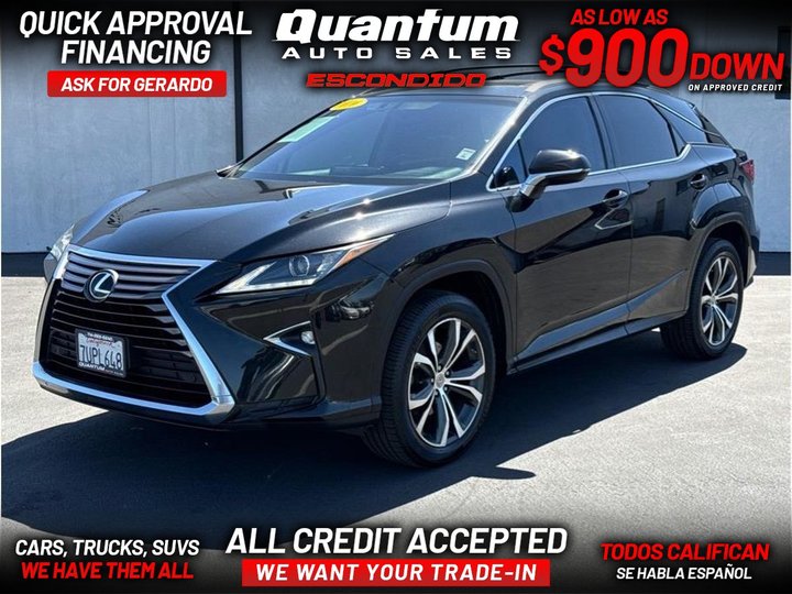 2016 LEXUS RX for sale in ESCONDIDO