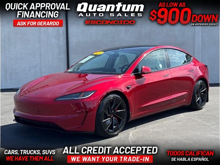 2024 TESLA MODEL 3 for sale in ESCONDIDO
