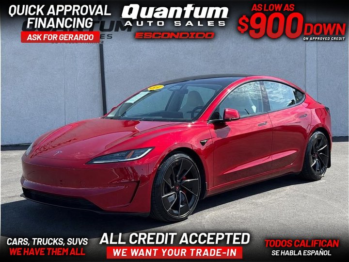 2024 TESLA MODEL 3 for sale in ESCONDIDO