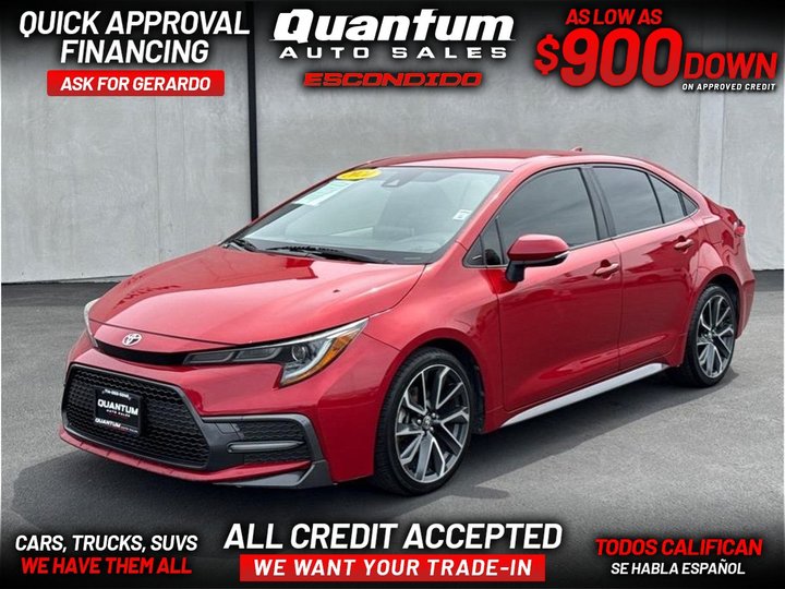 2020 TOYOTA COROLLA for sale in ESCONDIDO