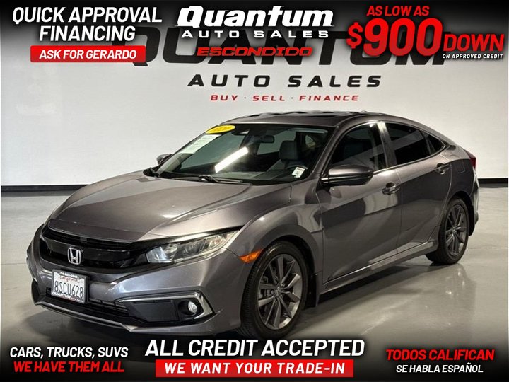 2020 HONDA CIVIC for sale in ESCONDIDO