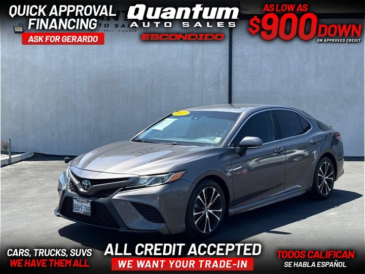 2018 TOYOTA CAMRY for sale in ESCONDIDO