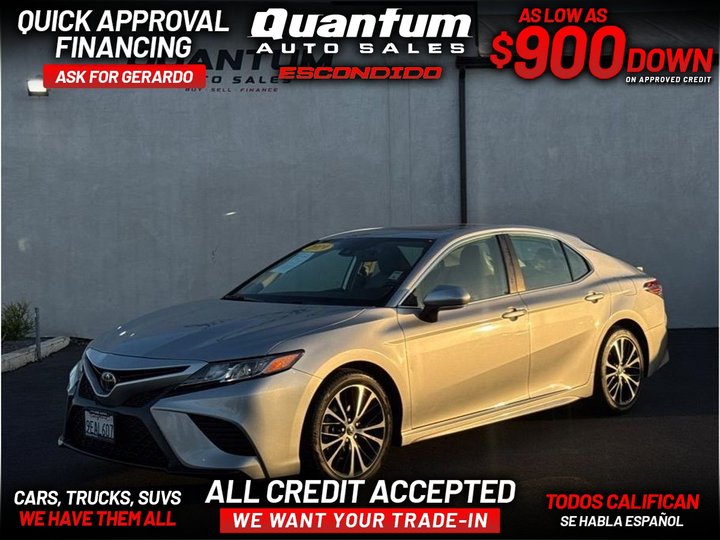 2019 TOYOTA CAMRY for sale in ESCONDIDO