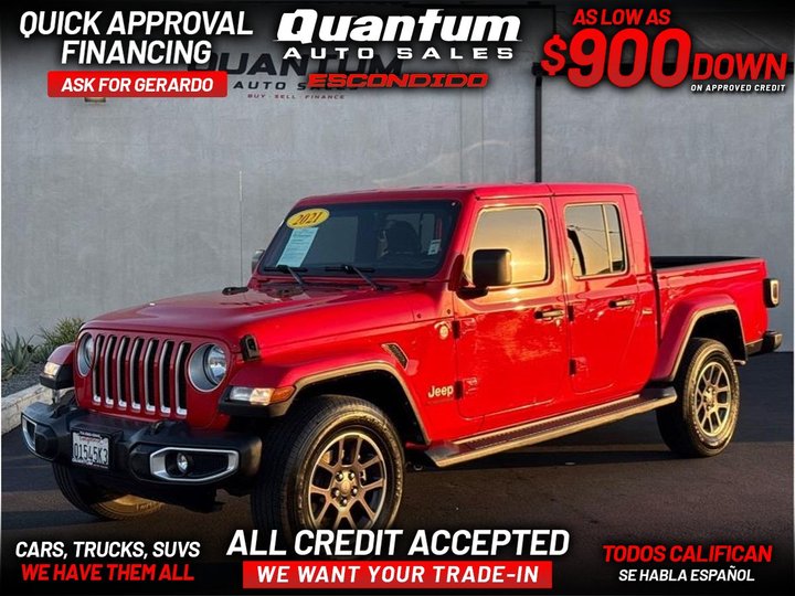 2021 JEEP GLADIATOR for sale in ESCONDIDO