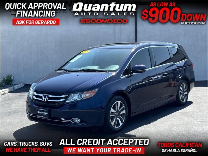 2016 HONDA ODYSSEY for sale in ESCONDIDO
