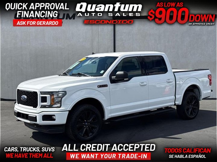 2019 FORD F150 SUPERCREW CAB for sale in ESCONDIDO
