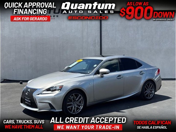 2016 LEXUS IS for sale in ESCONDIDO