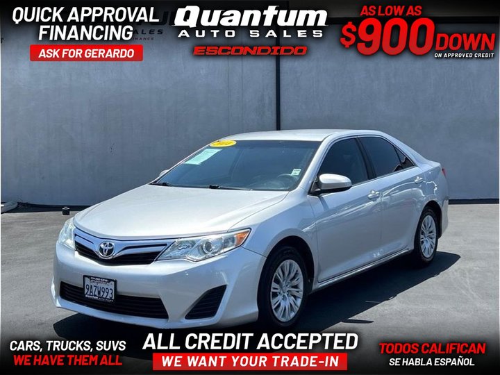 2014 TOYOTA CAMRY for sale in ESCONDIDO