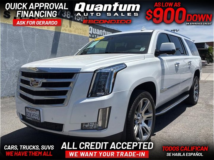 2018 CADILLAC ESCALADE ESV for sale in ESCONDIDO