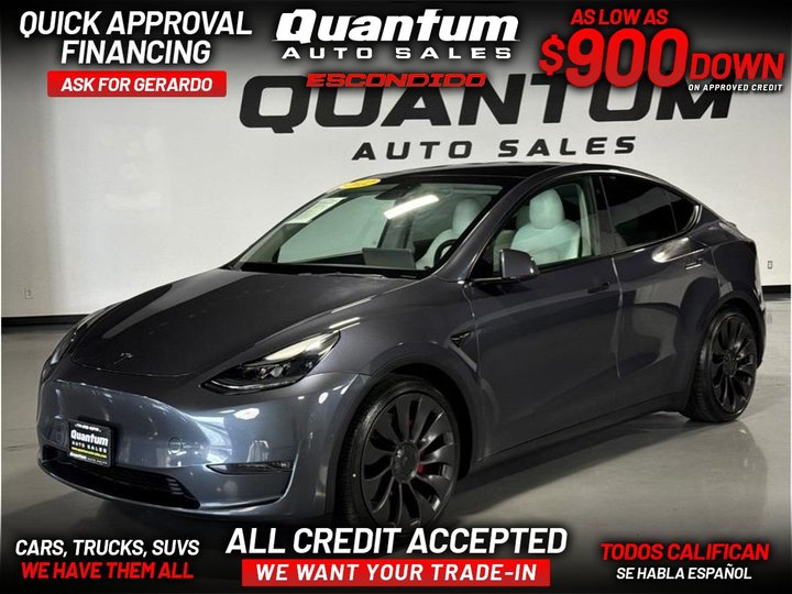 2022 TESLA MODEL Y for sale in ESCONDIDO