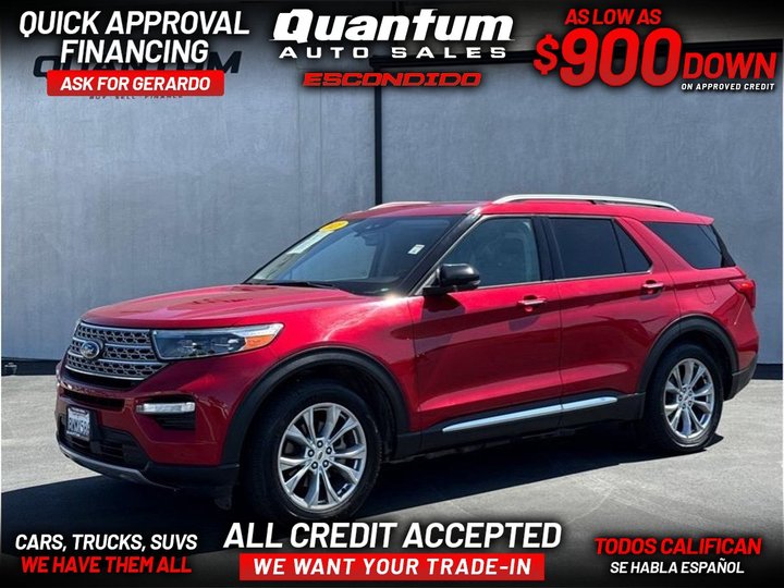 2021 FORD EXPLORER for sale in ESCONDIDO