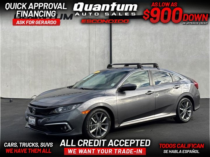 2019 HONDA CIVIC for sale in ESCONDIDO