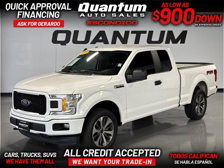 2019 FORD F150 SUPER CAB for sale in ESCONDIDO