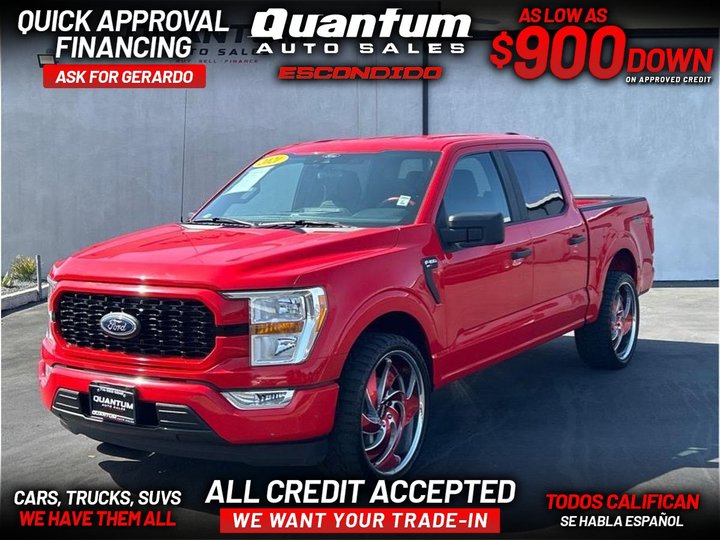 2021 FORD F150 SUPERCREW CAB for sale in ESCONDIDO