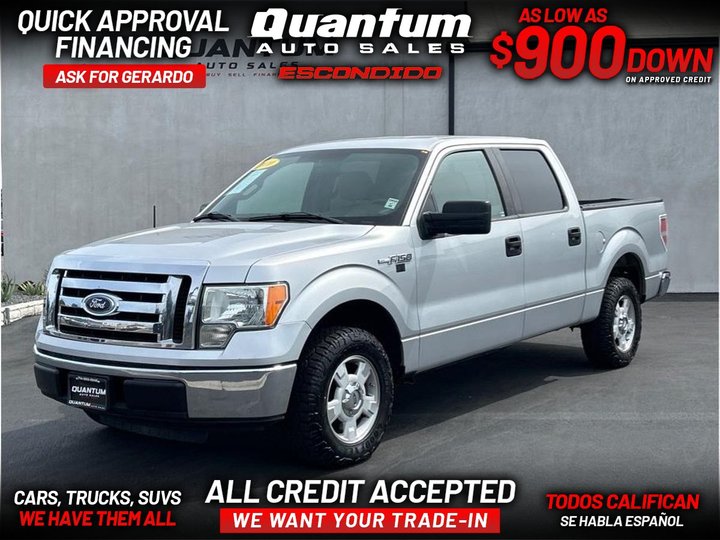 2010 FORD F150 SUPERCREW CAB for sale in ESCONDIDO