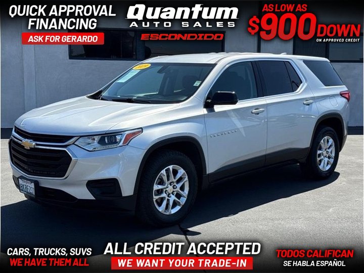 2019 CHEVROLET TRAVERSE for sale in ESCONDIDO