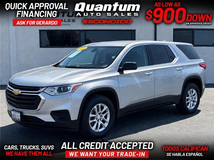 2019 CHEVROLET TRAVERSE for sale in ESCONDIDO