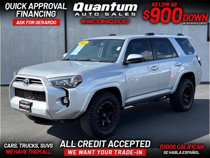 2022 TOYOTA 4RUNNER for sale in ESCONDIDO