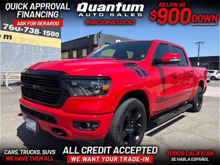 2020 RAM 1500 CREW CAB for sale in ESCONDIDO