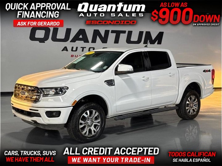 2019 FORD RANGER SUPERCREW for sale in ESCONDIDO