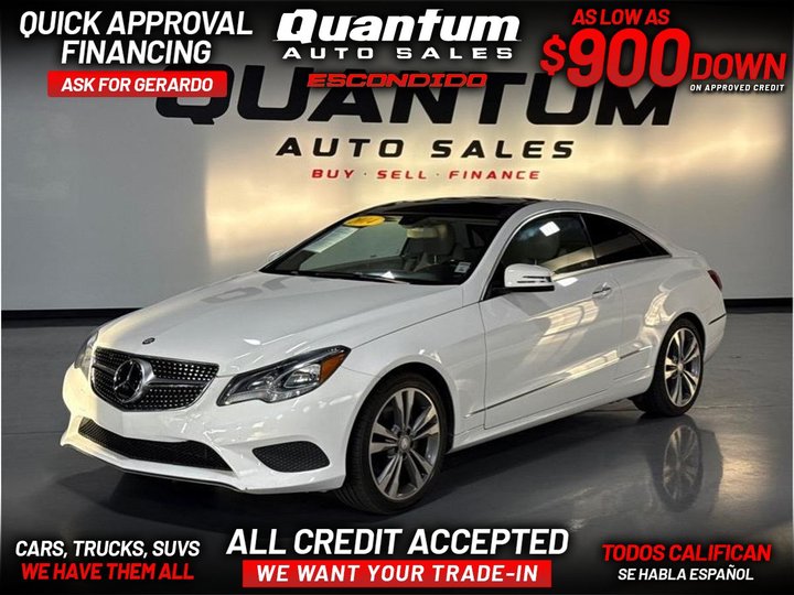 2014 MERCEDES-BENZ E-CLASS for sale in ESCONDIDO