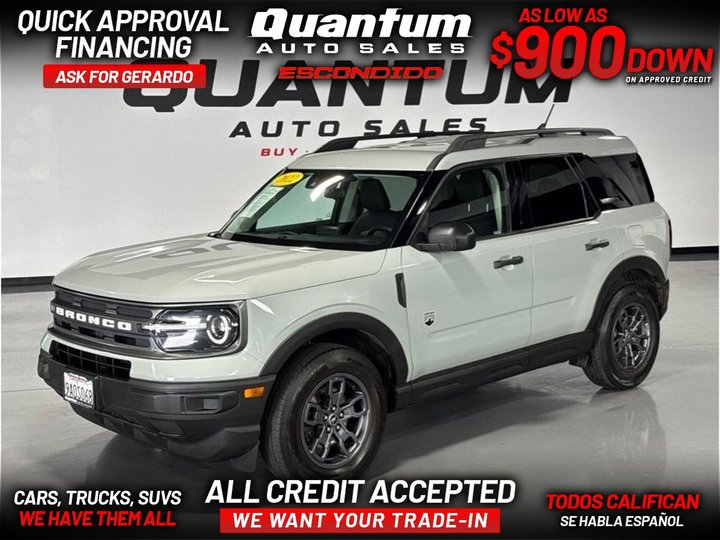 2022 FORD BRONCO SPORT for sale in ESCONDIDO