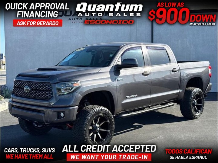 2019 TOYOTA TUNDRA CREWMAX for sale in ESCONDIDO