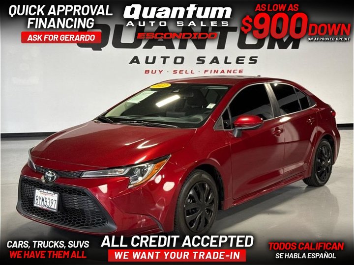 2022 TOYOTA COROLLA for sale in ESCONDIDO