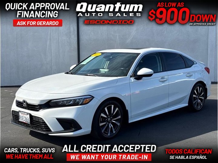2022 HONDA CIVIC for sale in ESCONDIDO