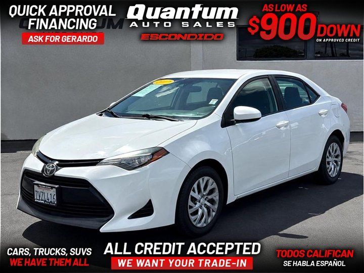 2017 TOYOTA COROLLA for sale in ESCONDIDO