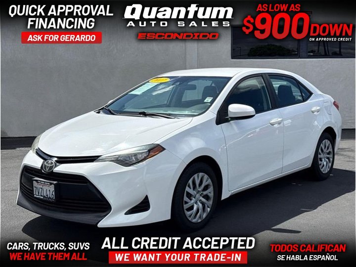 2017 TOYOTA COROLLA for sale in ESCONDIDO