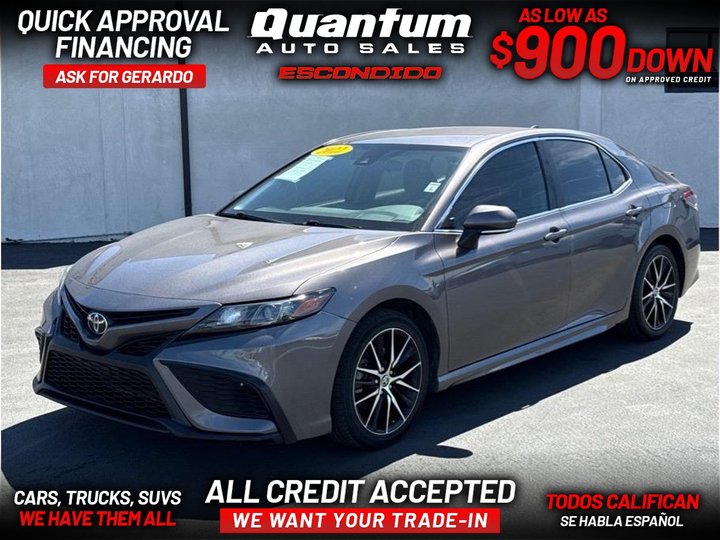 2022 TOYOTA CAMRY for sale in ESCONDIDO