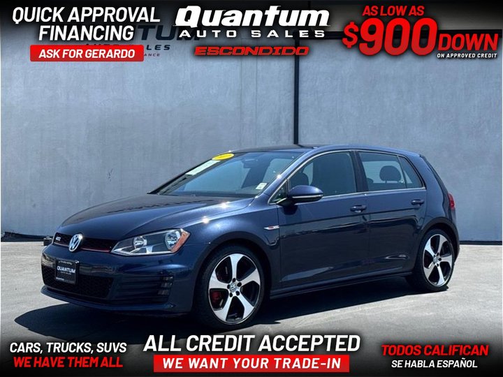 2017 VOLKSWAGEN GOLF GTI for sale in ESCONDIDO