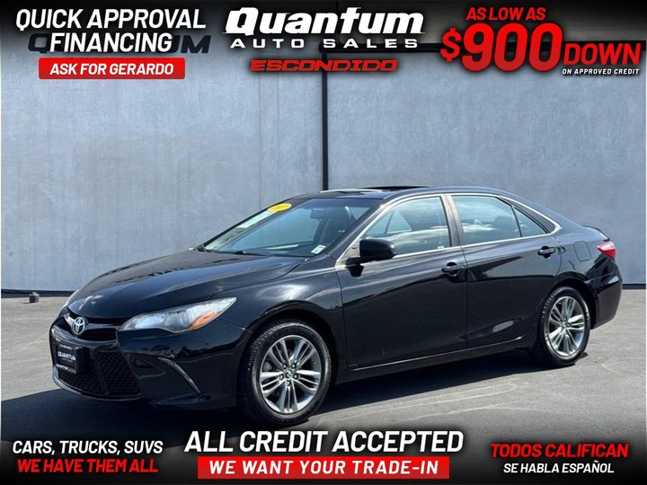 2017 TOYOTA CAMRY for sale in ESCONDIDO