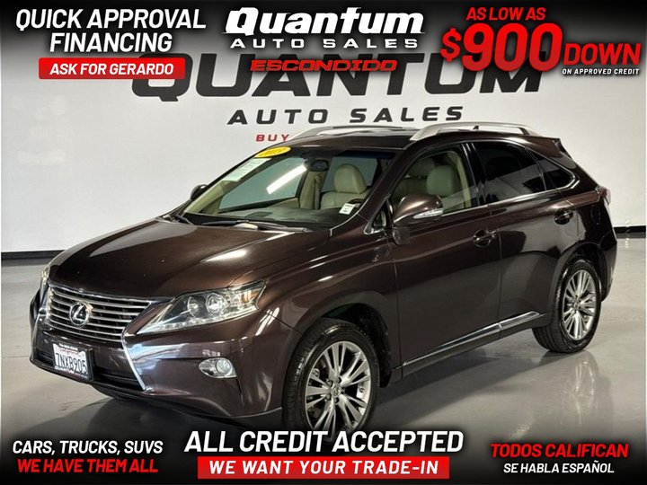 2013 LEXUS RX for sale in ESCONDIDO