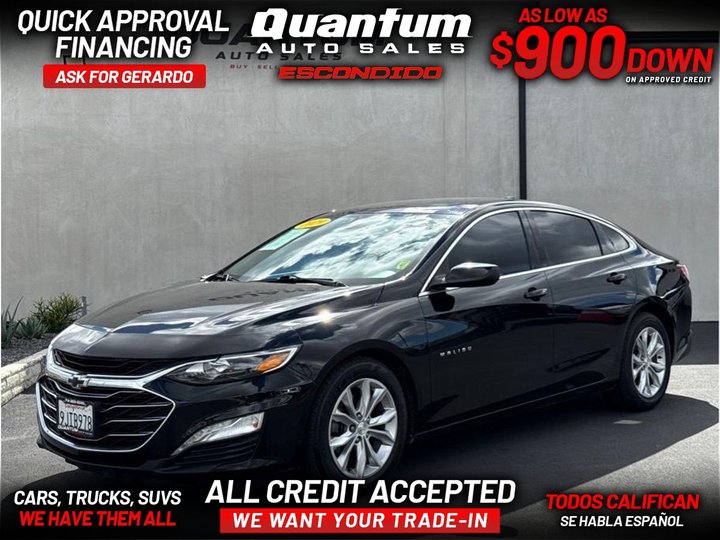 2019 CHEVROLET MALIBU for sale in ESCONDIDO