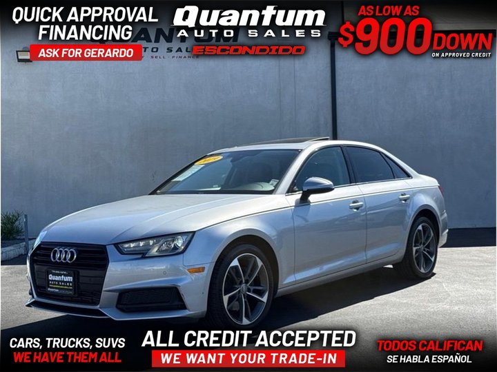 2019 AUDI A4 for sale in ESCONDIDO