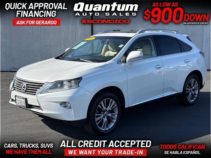 2014 LEXUS RX for sale in ESCONDIDO