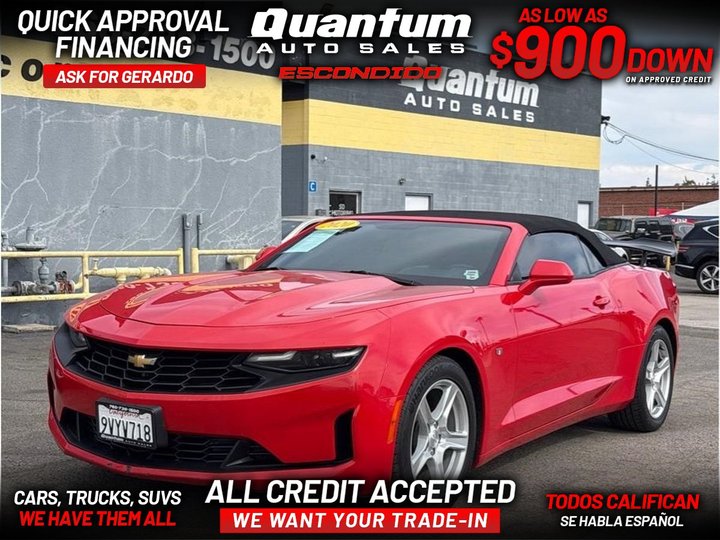2020 CHEVROLET CAMARO for sale in ESCONDIDO