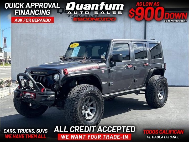 2017 JEEP WRANGLER UNLIMITED for sale in ESCONDIDO