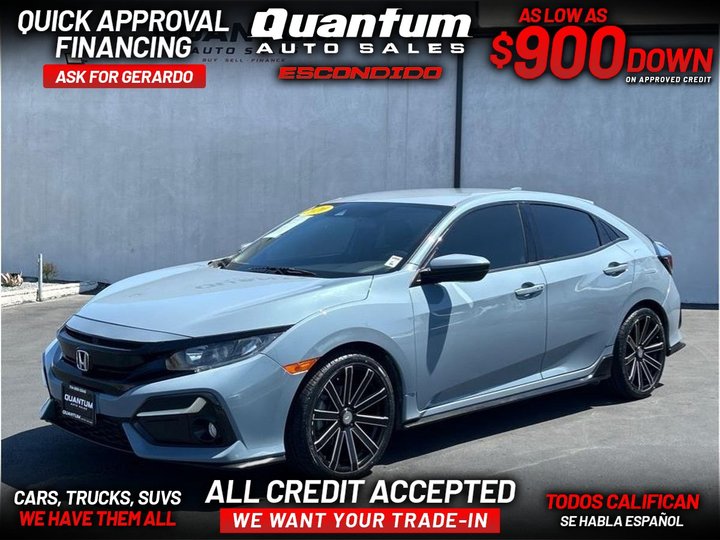 2020 HONDA CIVIC for sale in ESCONDIDO