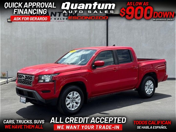 2022 NISSAN FRONTIER CREW CAB for sale in ESCONDIDO