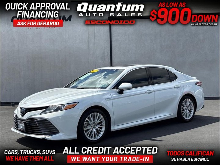 2018 TOYOTA CAMRY HYBRID for sale in ESCONDIDO